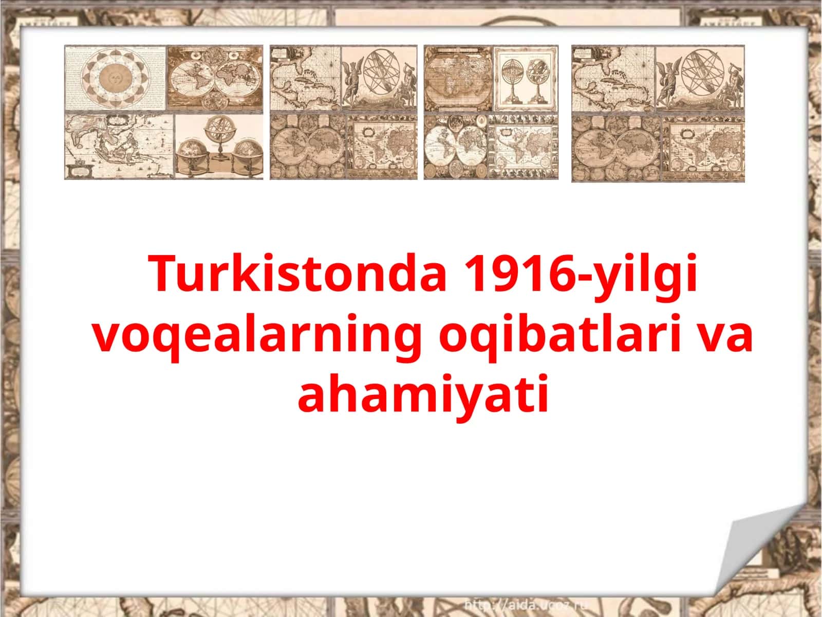 Turkistonda 1916-yilgi voqealarning oqibatlari va ahamiyati 1