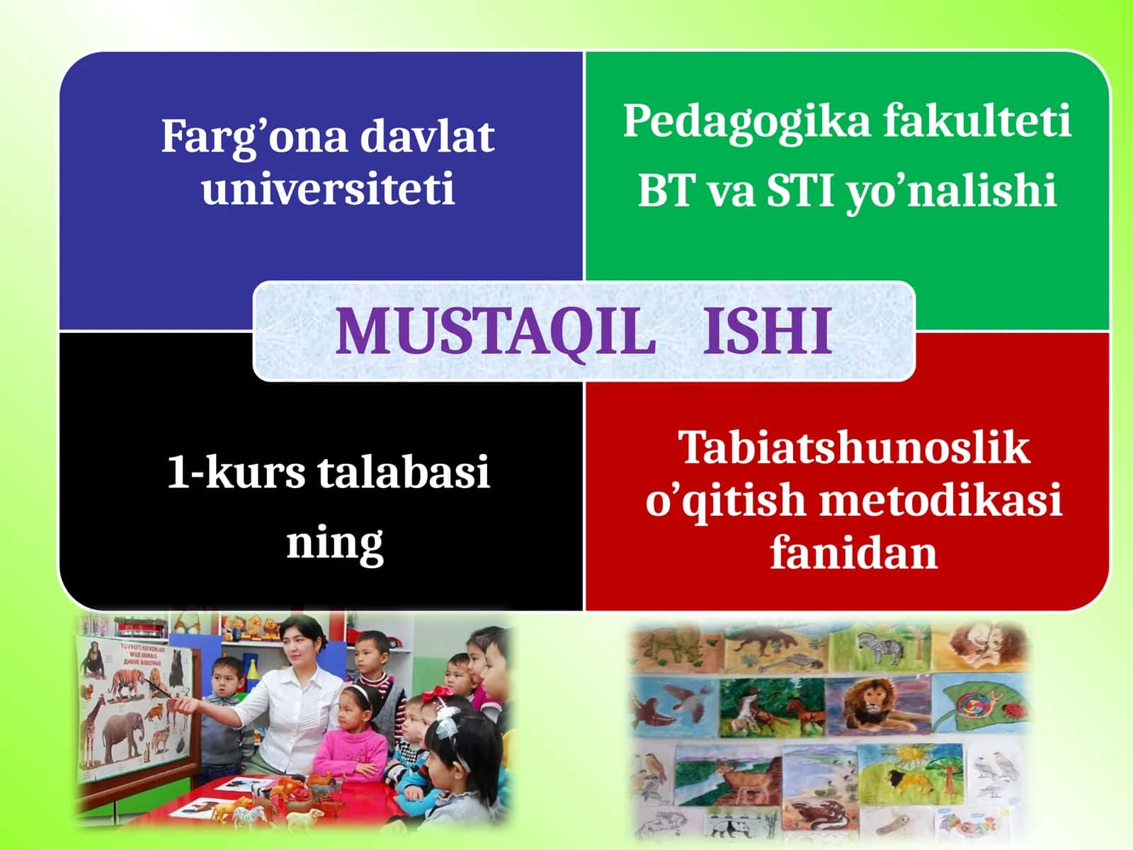 Tabiatshunoslikni o’qitish metodikasining tarixi 1