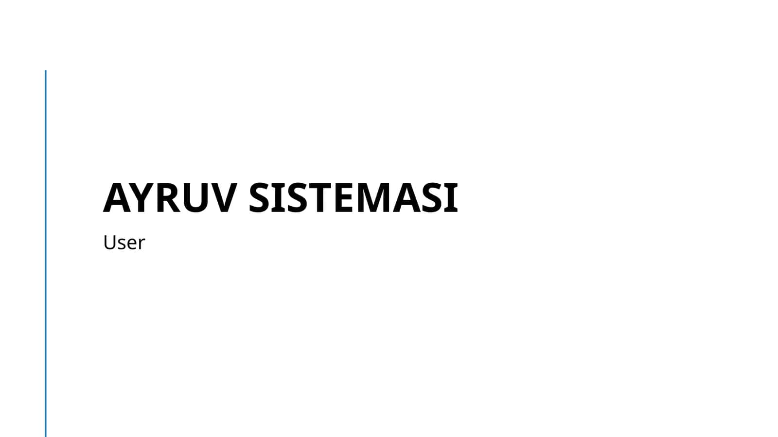 Ayruv sistemasi 1
