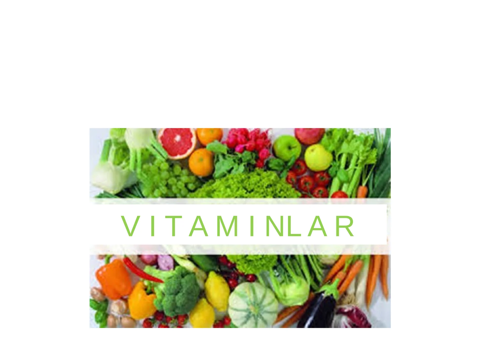 VITAMINLAR 1