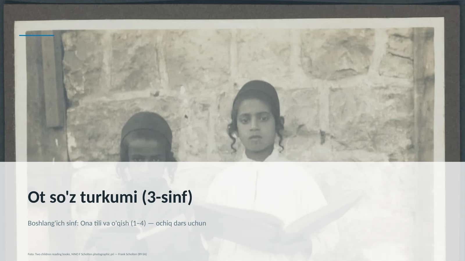 Ot so'z turkumi (3-sinf) 1