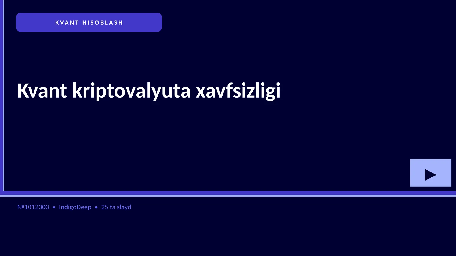 Kvant kriptovalyuta xavfsizligi 1