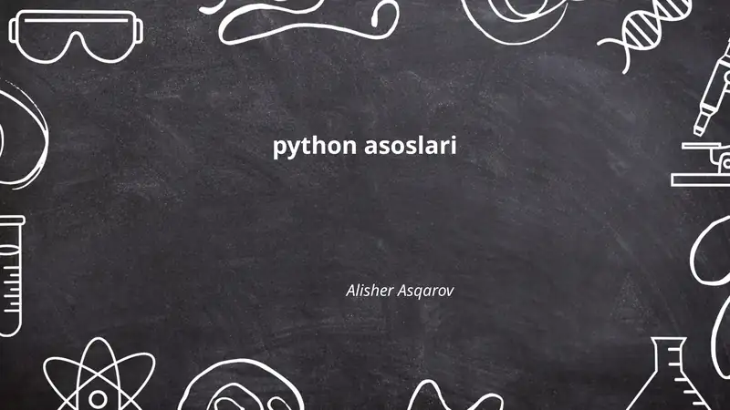 python asoslari 1