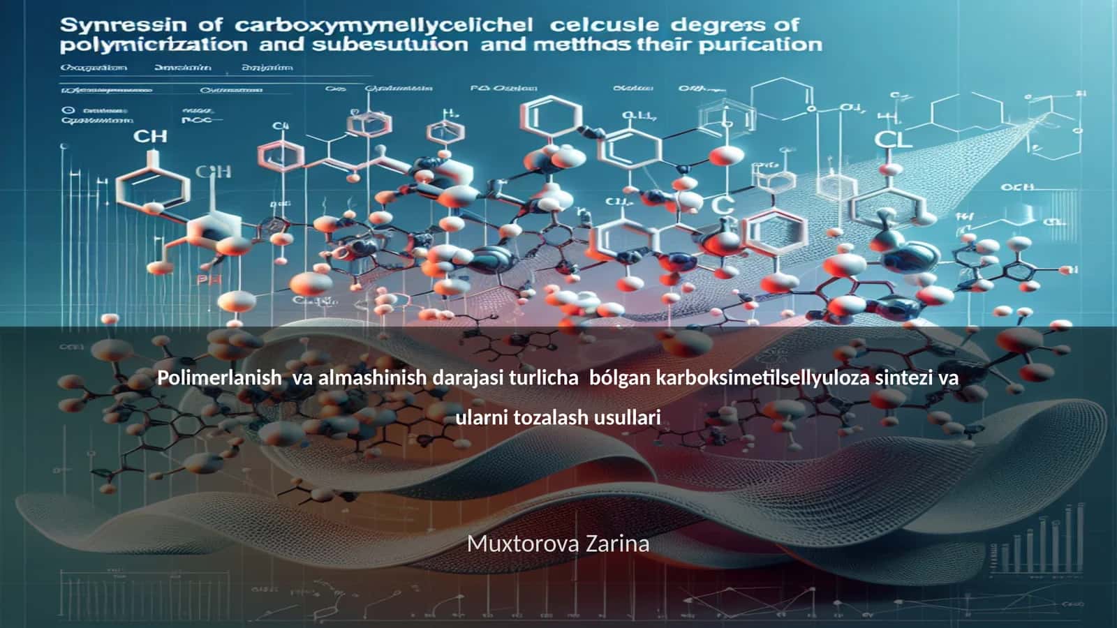 Karboksimetilsellyuloza sintezi va tozalash usullari 1