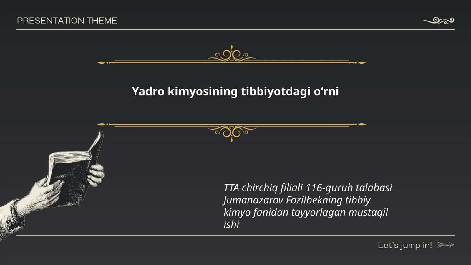 Yadro kimyosining tibbiyotdagi o‘rni 1