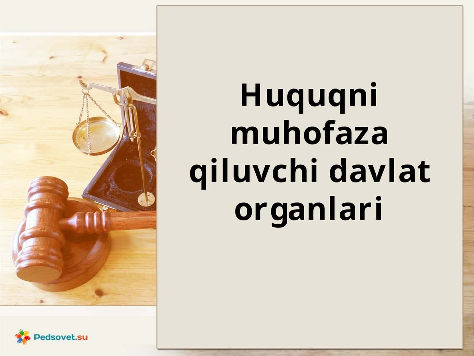 Huquqni muhofaza qiluvchi davlat organi 1