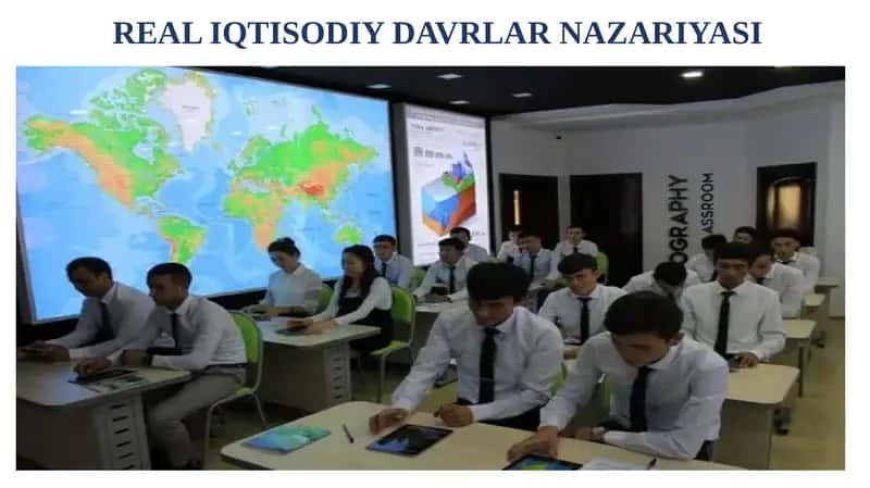 REAL IQTISODIY DAVRLAR NAZARIYASI 1