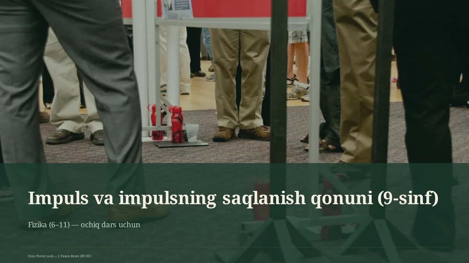 Impuls va impulsning saqlanish qonuni (9-sinf) 2