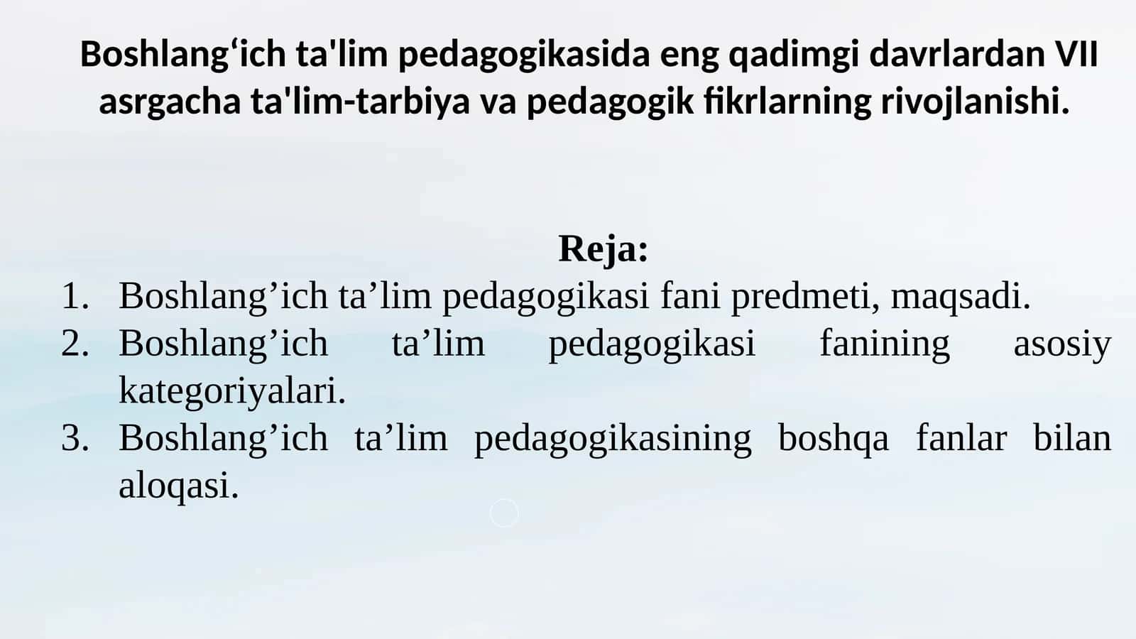 Boshlang‘ich ta'lim pedagogikasida 1