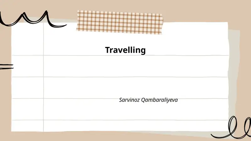 Travelling 1