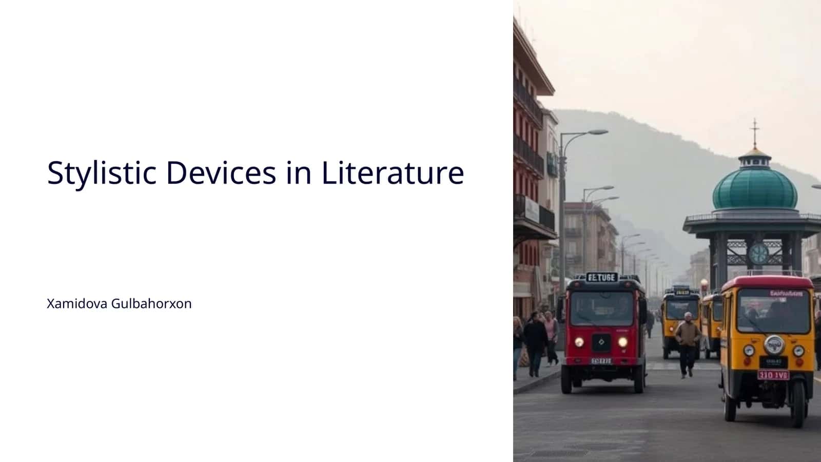 Stylistic Devices in Literature 1