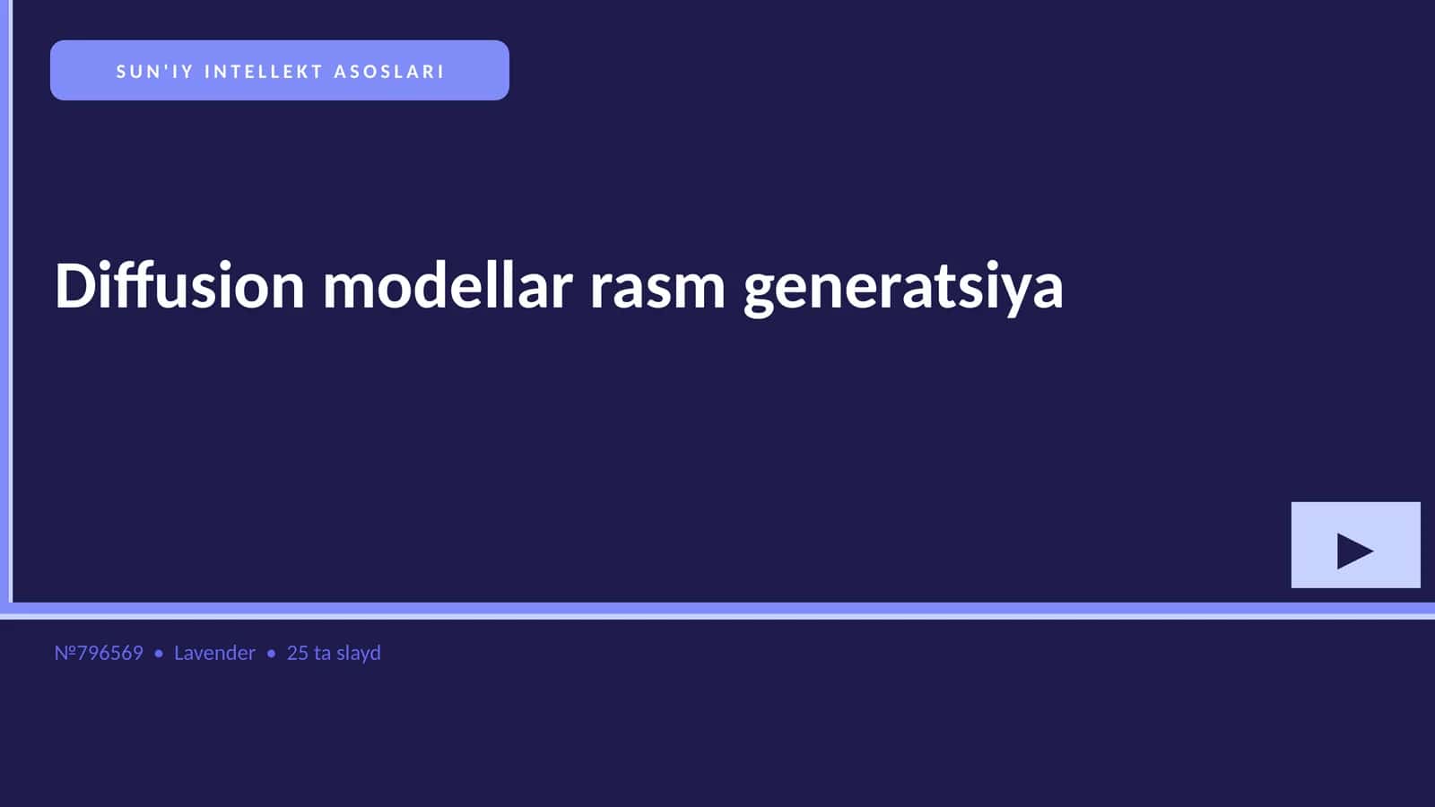 SUN'IY INTELLEKT ASOSLARI 1