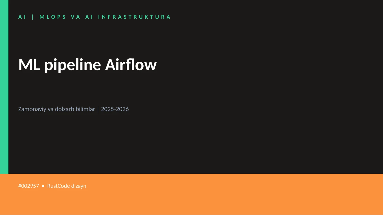 ML pipeline Airflow 1