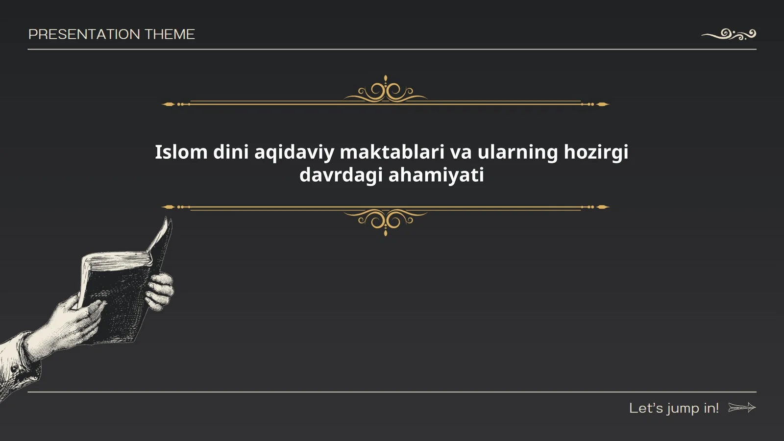 Islomdagi aqidaviy maktablar tarixi 1