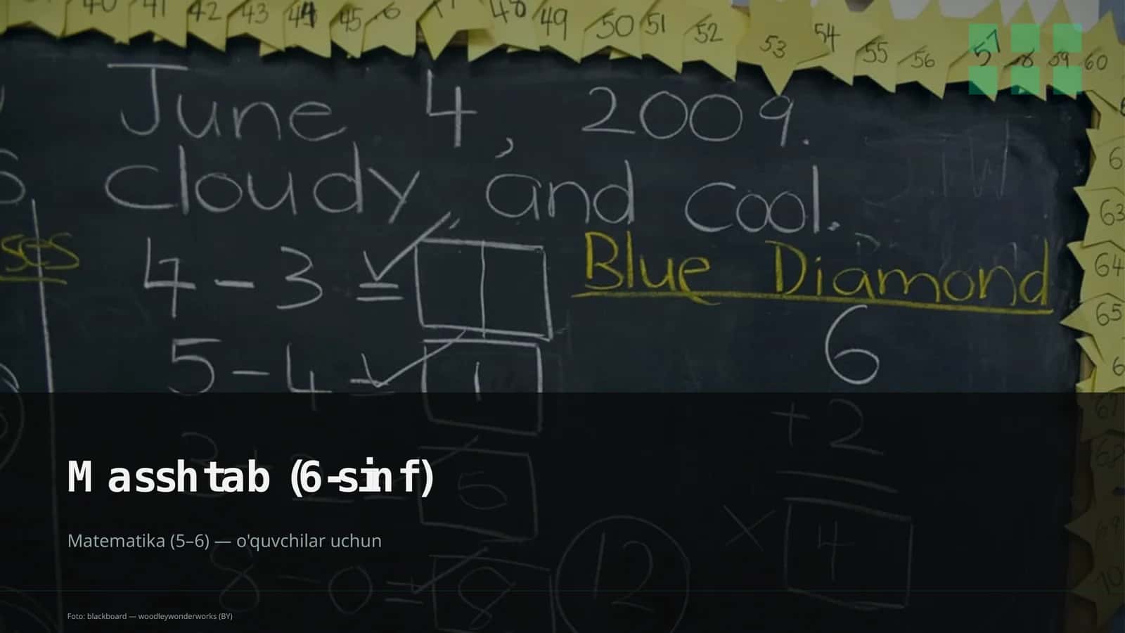 Masshtab (6-sinf) 1