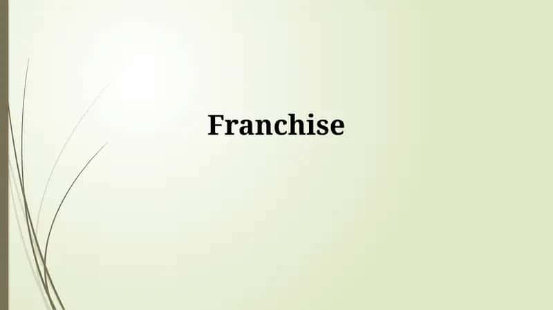 Franchise Fundamentals 1