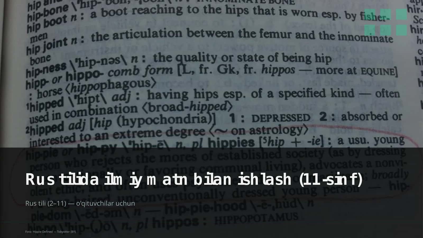 Rus tilida ilmiy matn bilan ishlash (11-sinf) 1