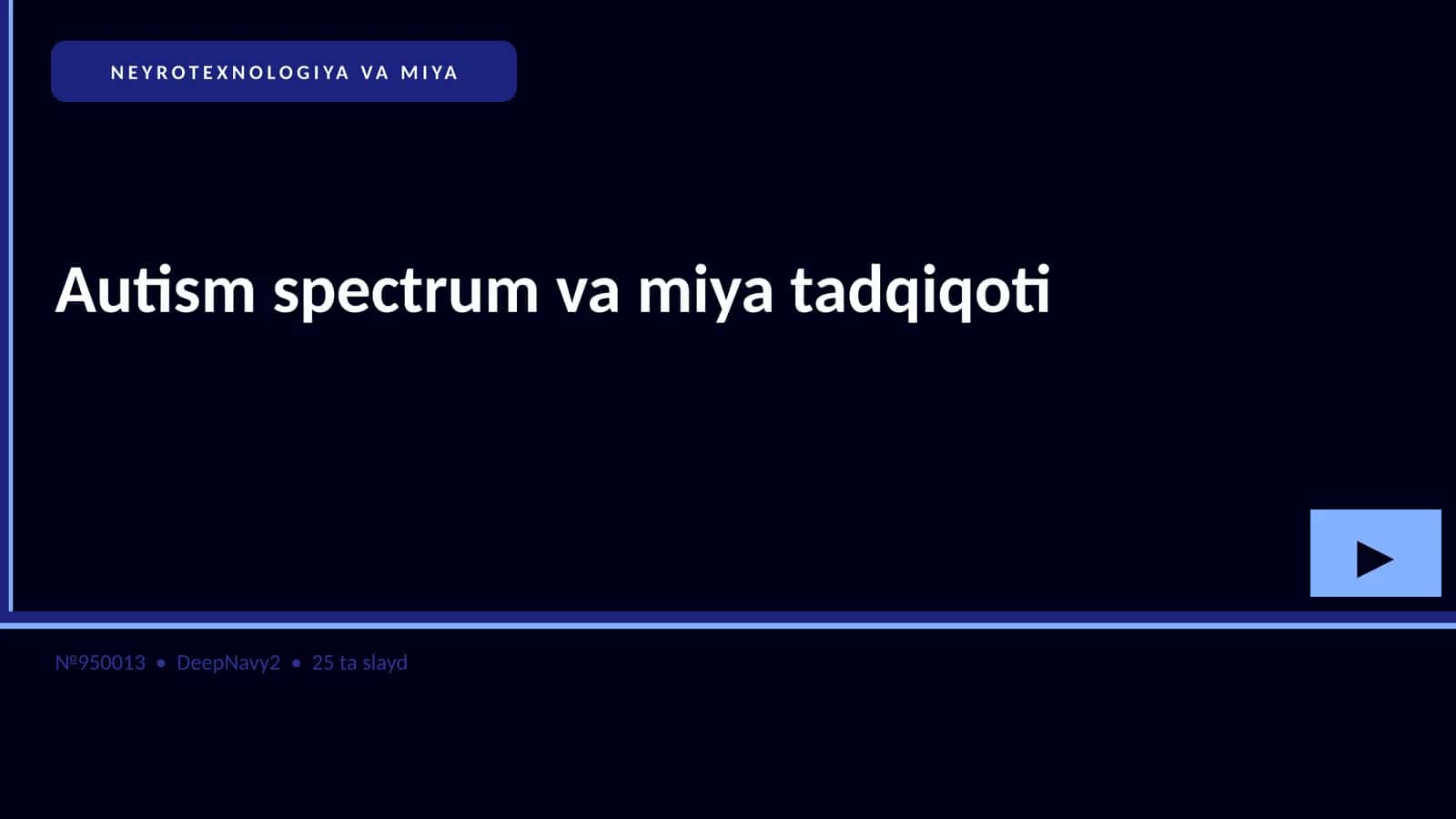 NEYROTEXNOLOGIYA VA MIYA 1