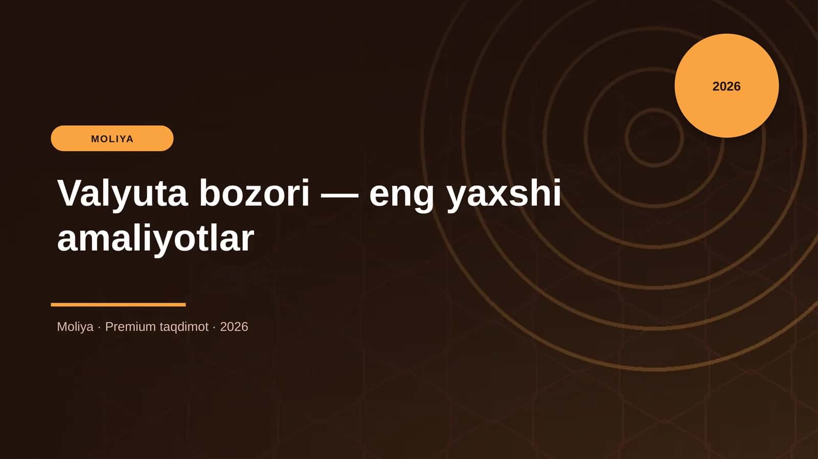 Valyuta bozori — eng yaxshi amaliyotlar 1