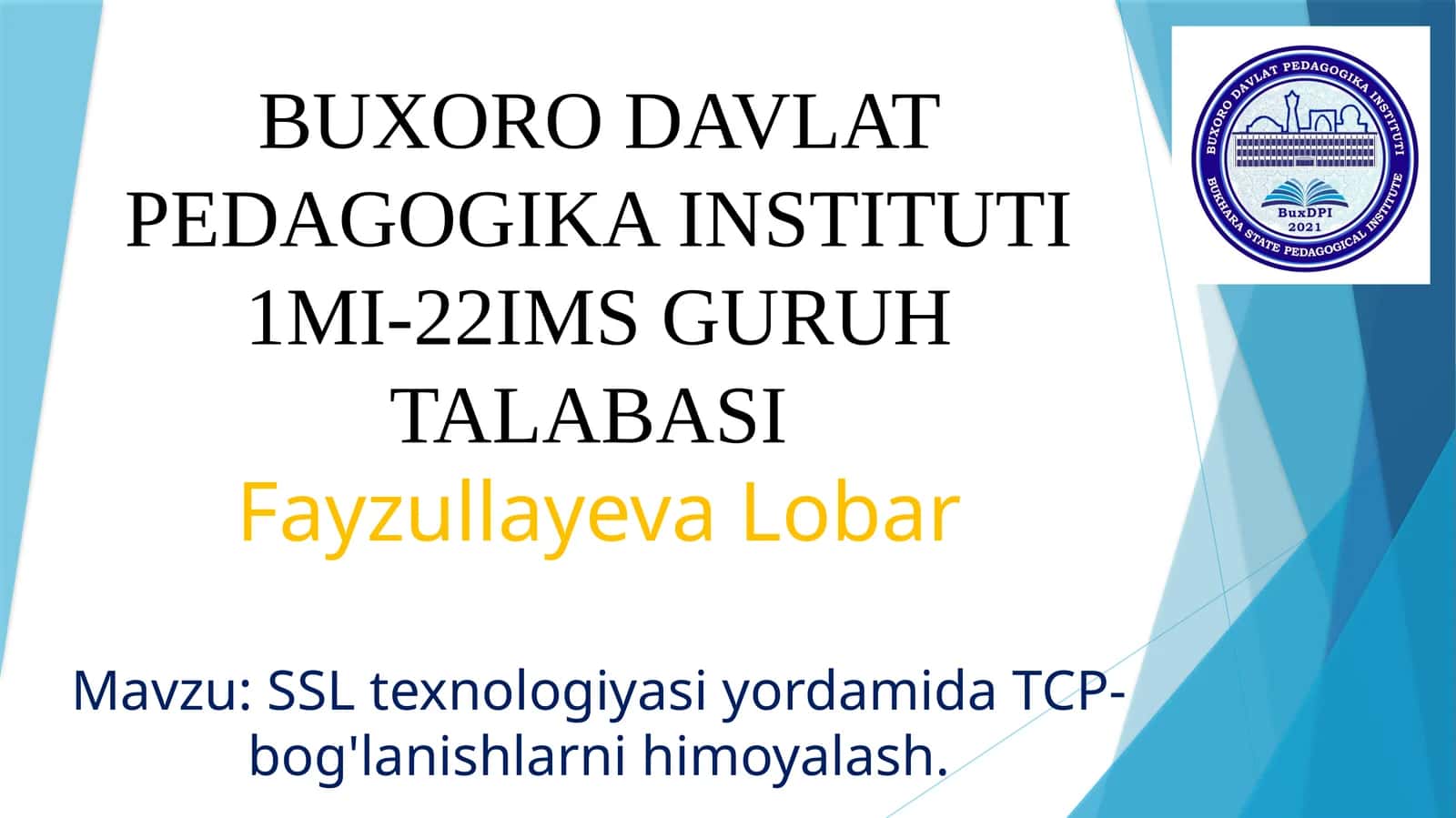 SSL texnologiyasi 1