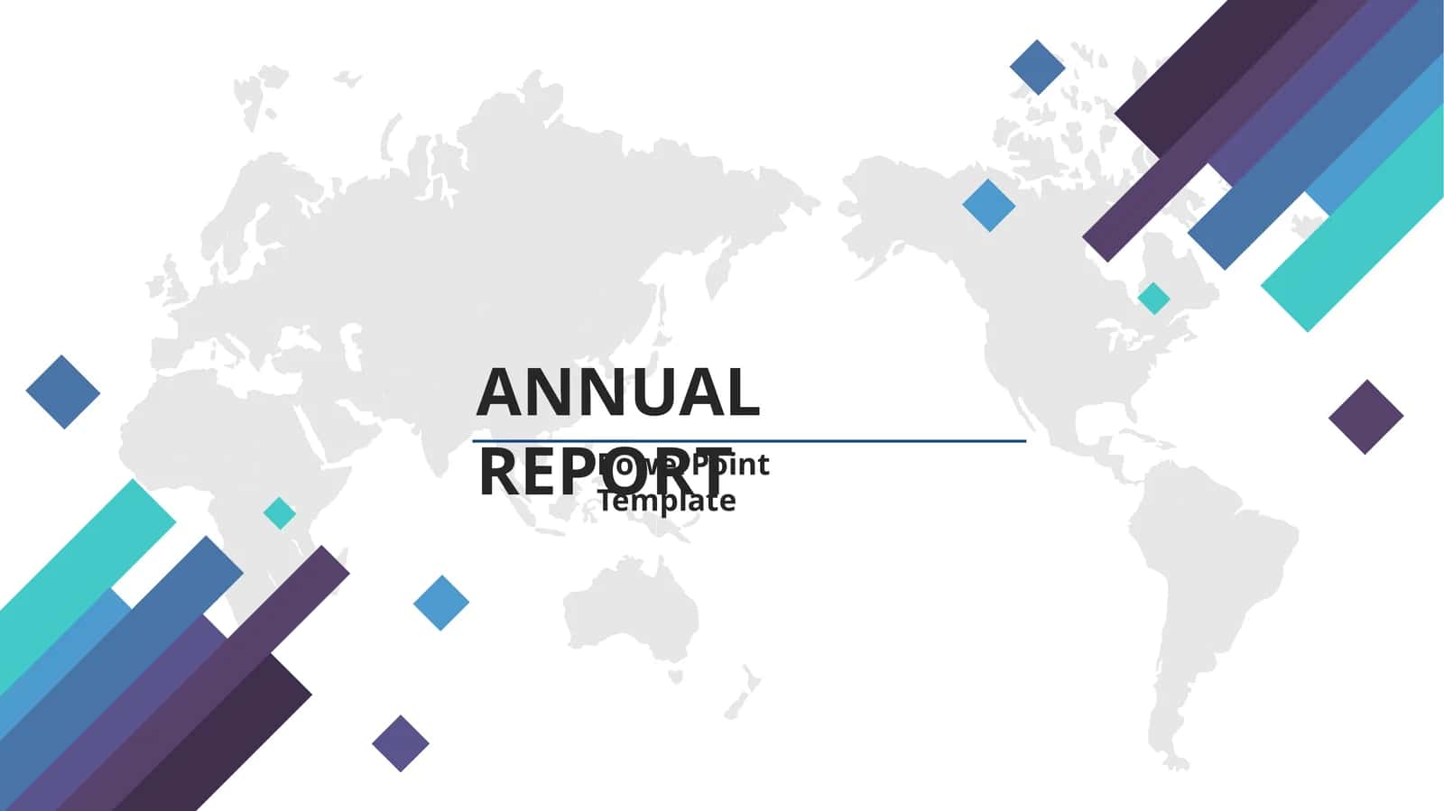 ANNUAL REPORT PowerPoint Template 1