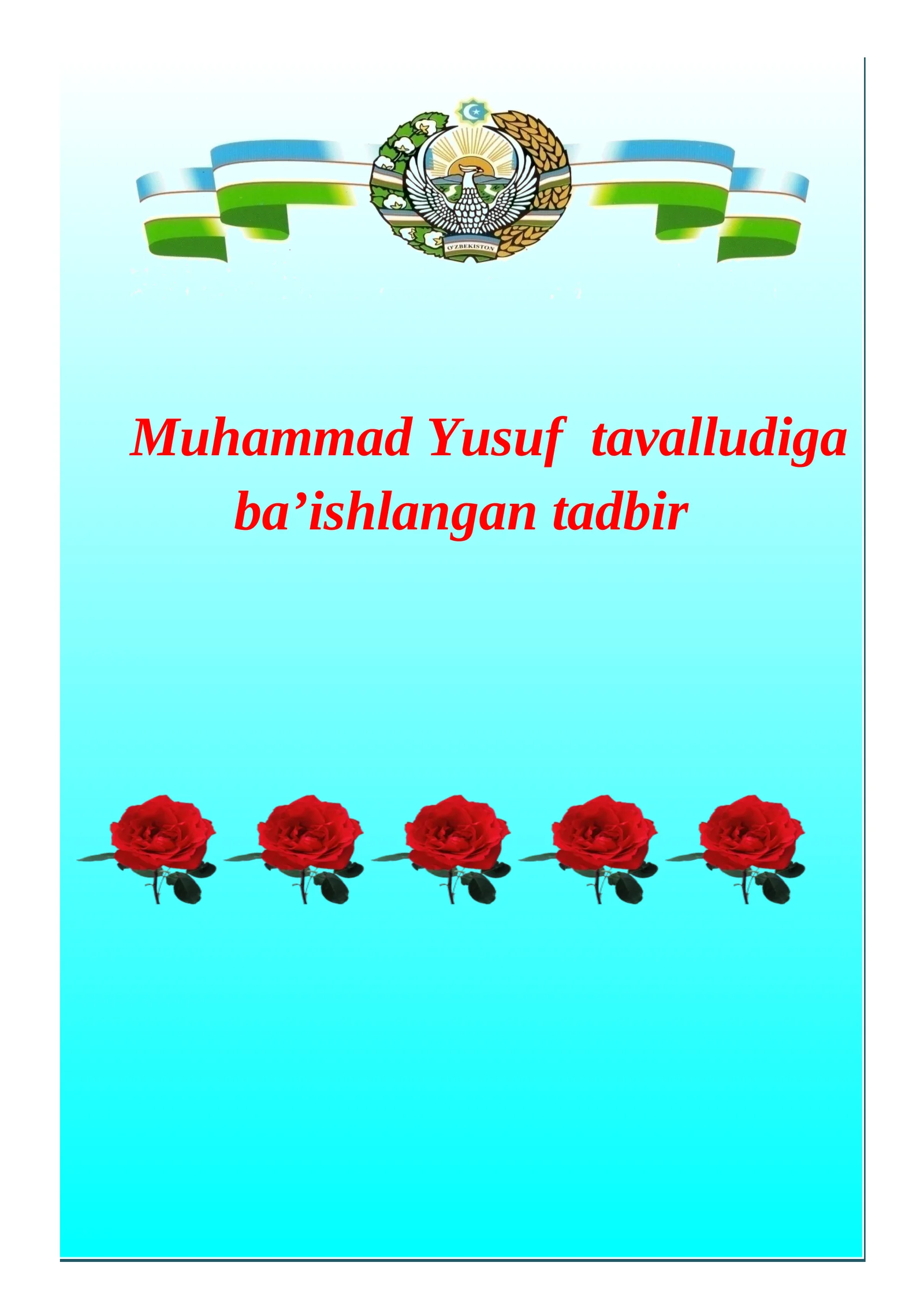 Muhammad Yusufning surati 1