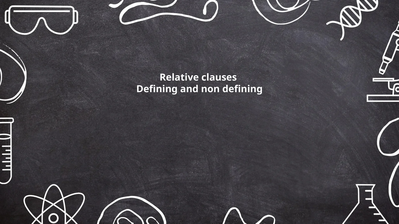 Defining Relative Clauses 1