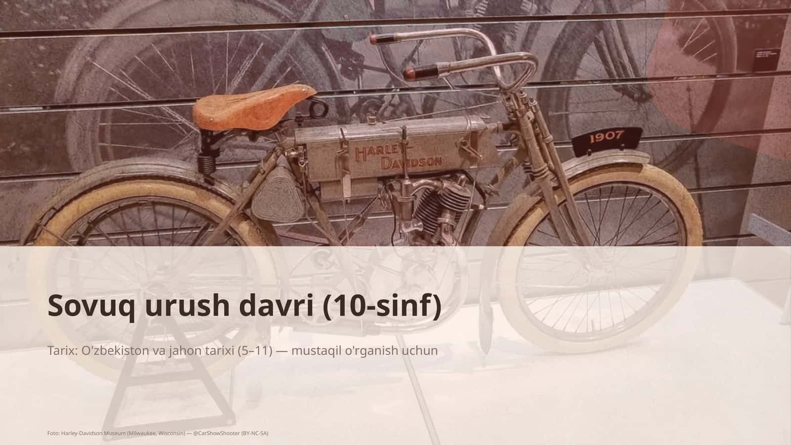 Sovuq urush davri (10-sinf) 1