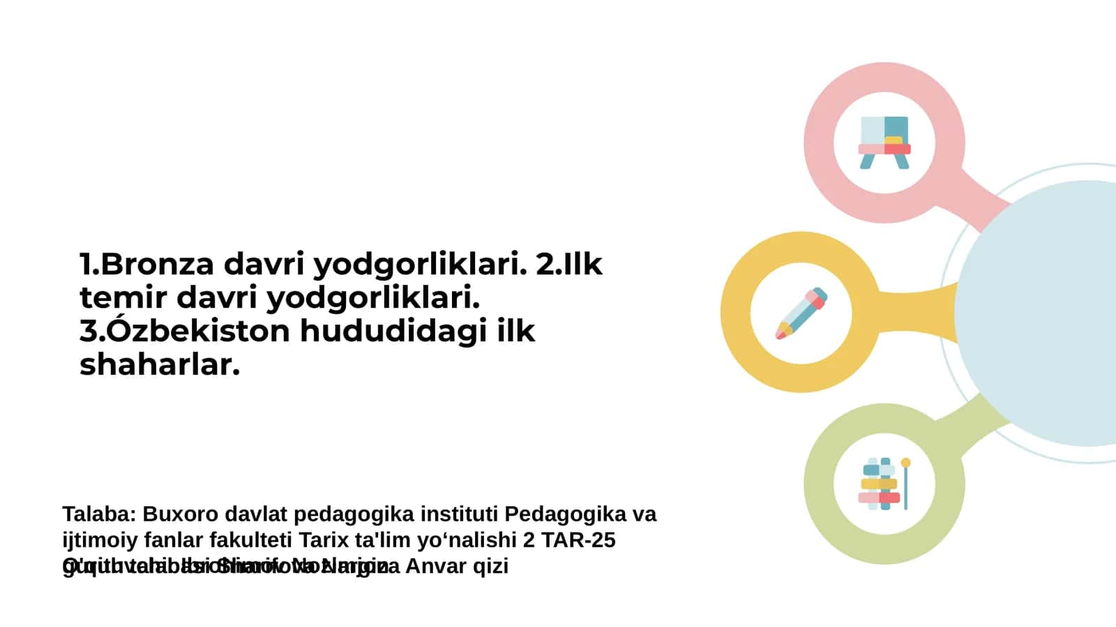Bronza davri yodgorliklari 1