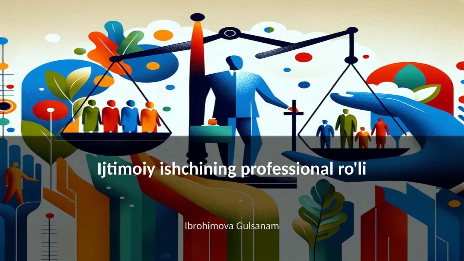 Ijtimoiy ishchining professional ro'li 1