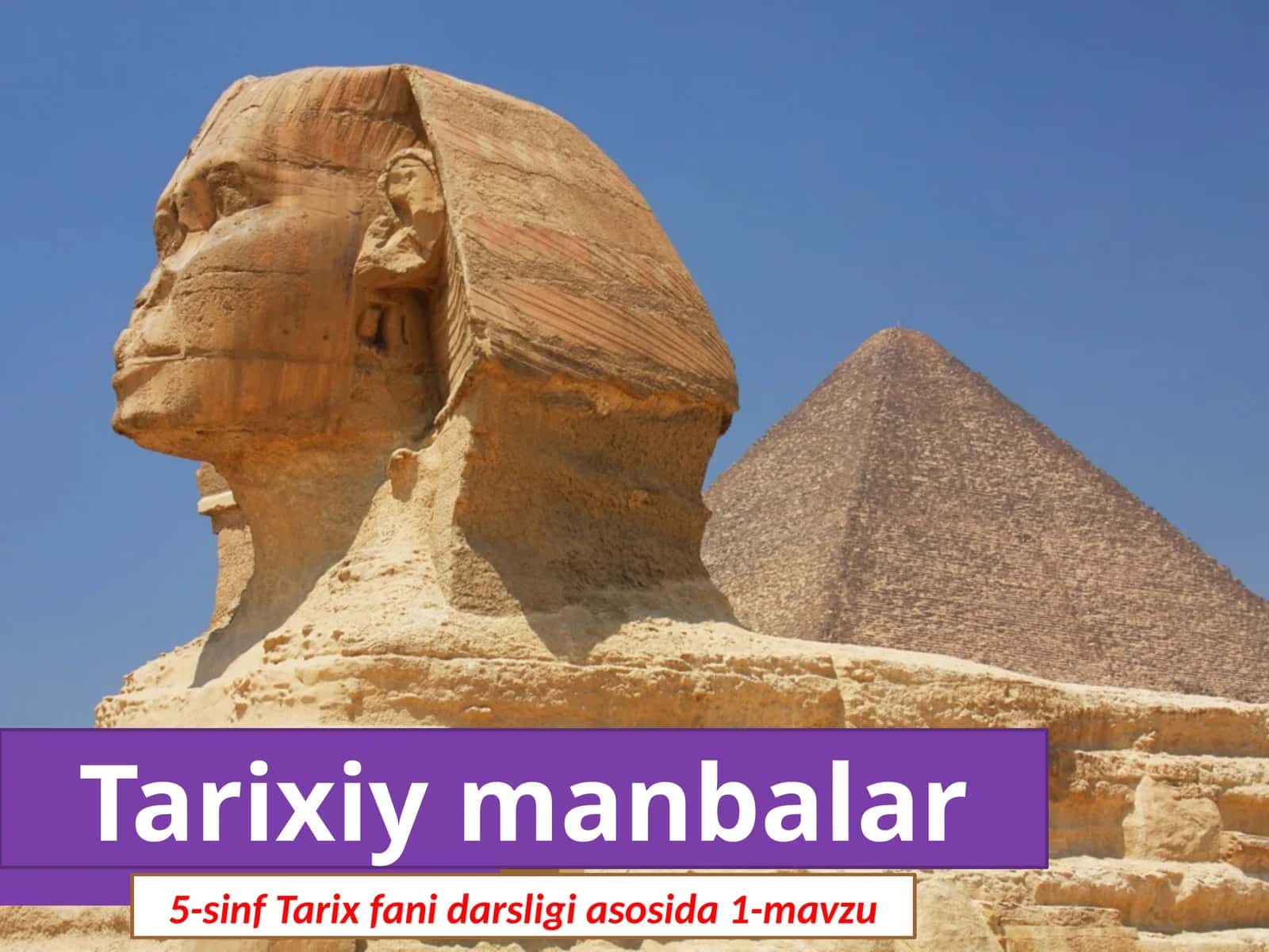 Tarixiy manbalar 1