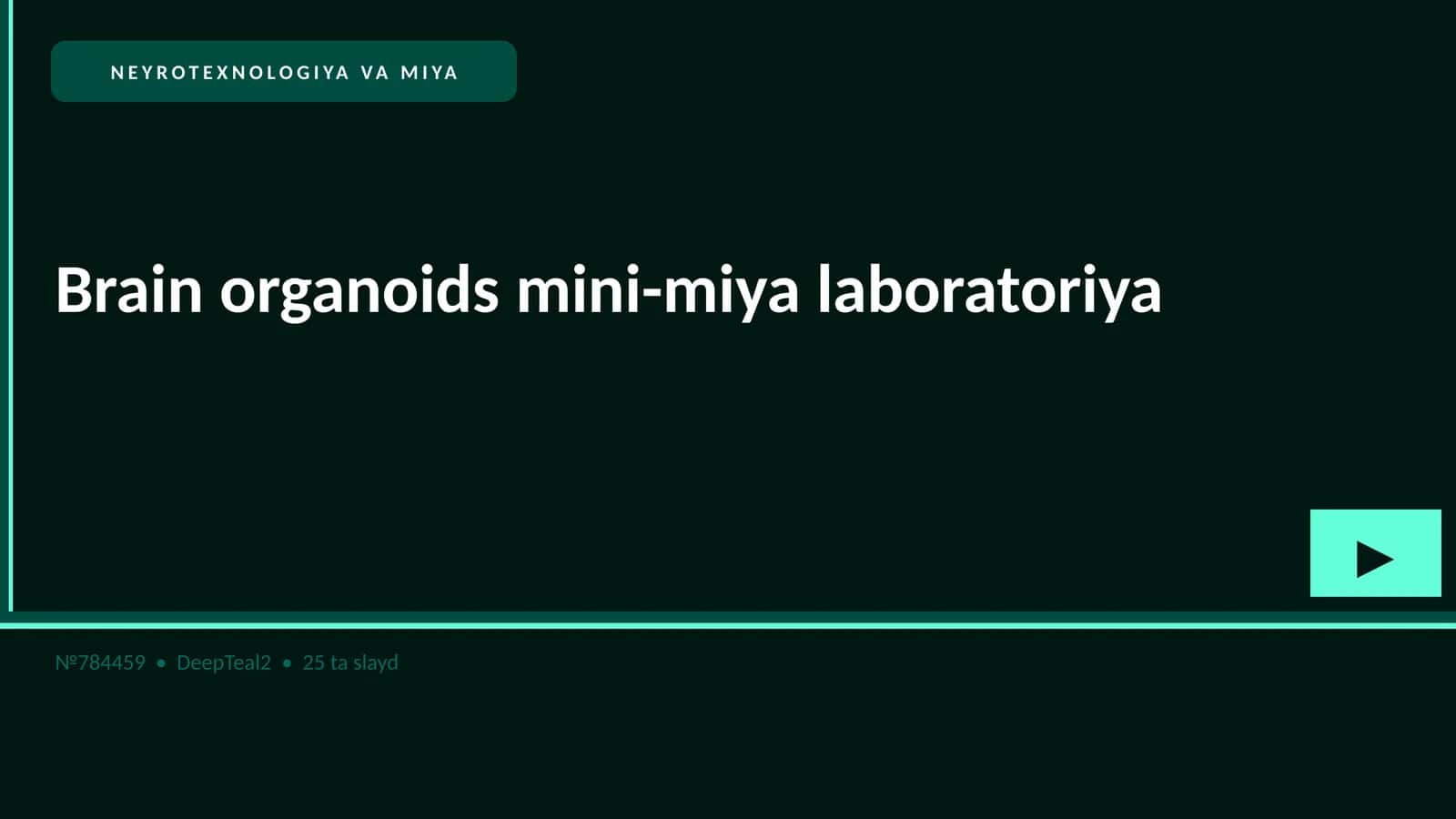 Brain organoids mini-miya laboratoriya 1