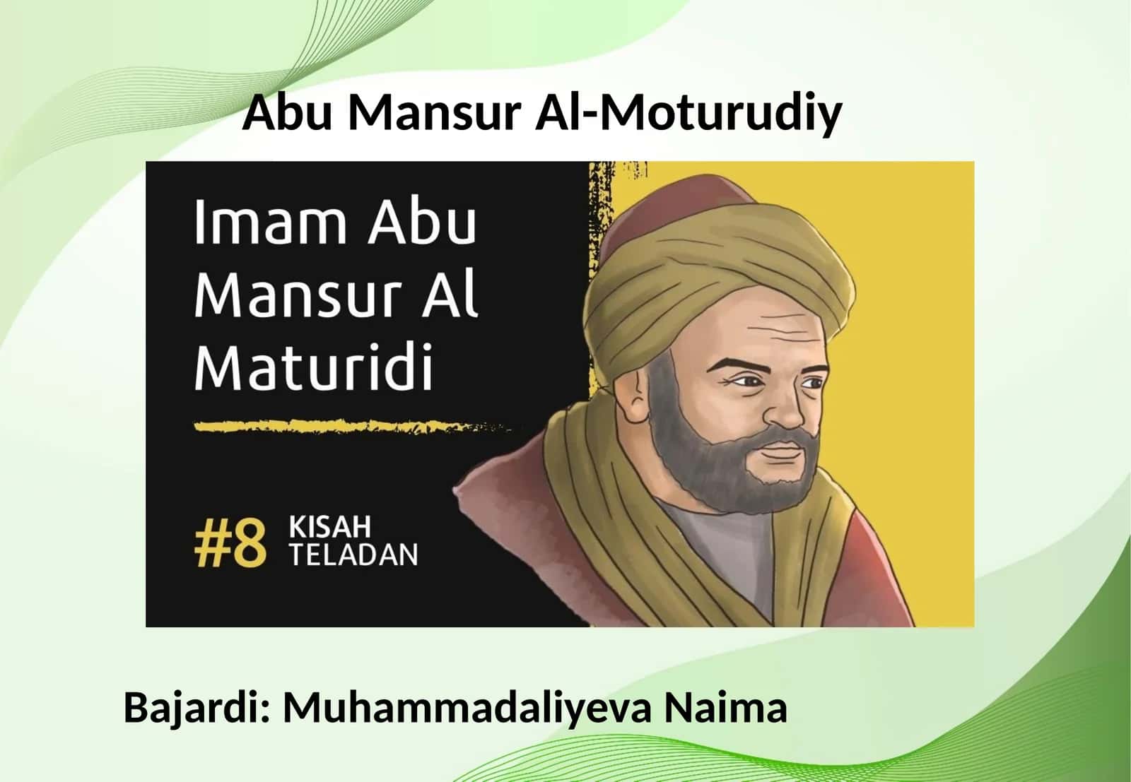 Abu Mansur Al-Moturudiy 1