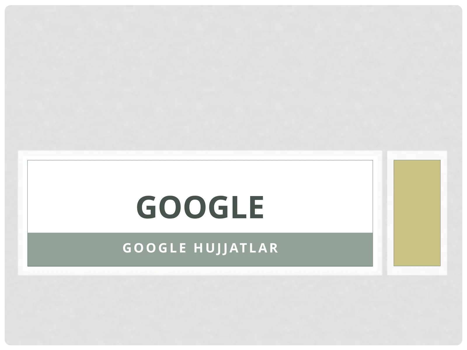 Googlehujjatlar 1
