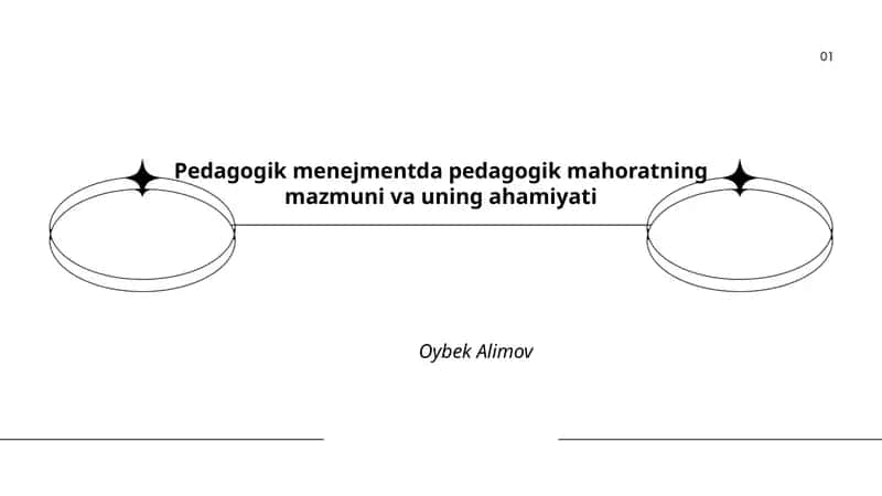 Pedagogik menejmentda pedagogik mahoratning mazmuni va uning ahamiyati 1
