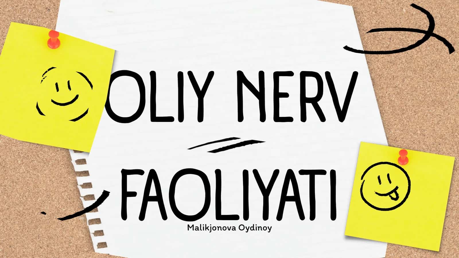 OLIY NERV FAOLIYATI 1