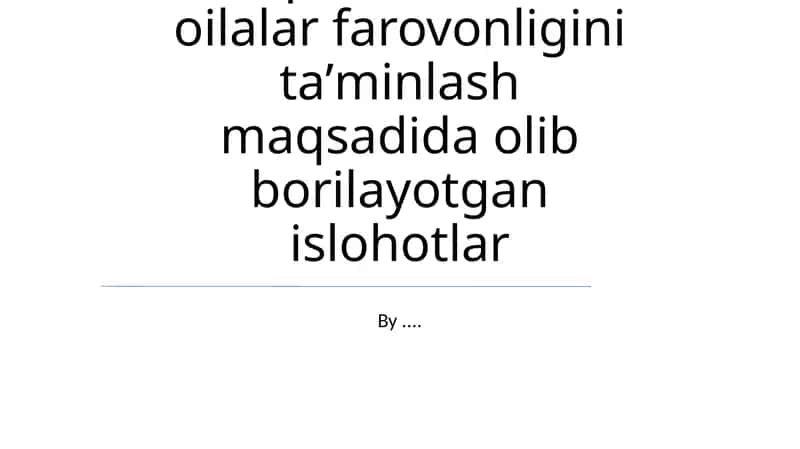 Arzon bolalar bog'chasi tashabbuslari 1