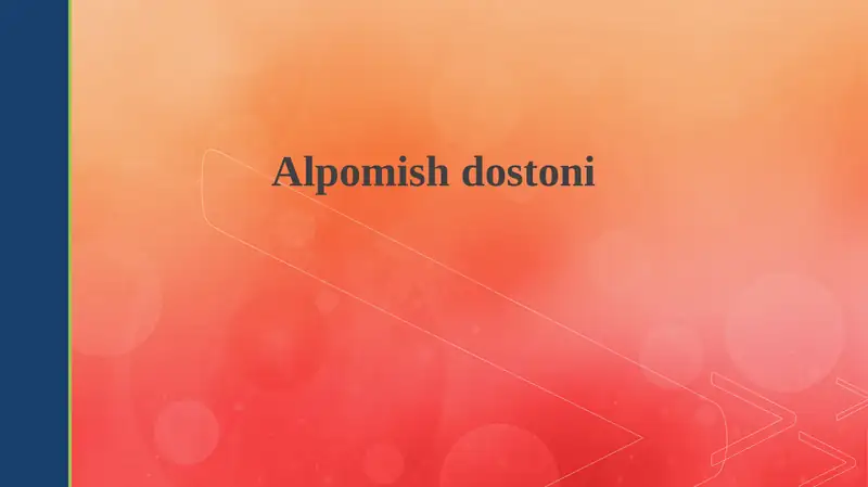 Alpomishdostoni 1
