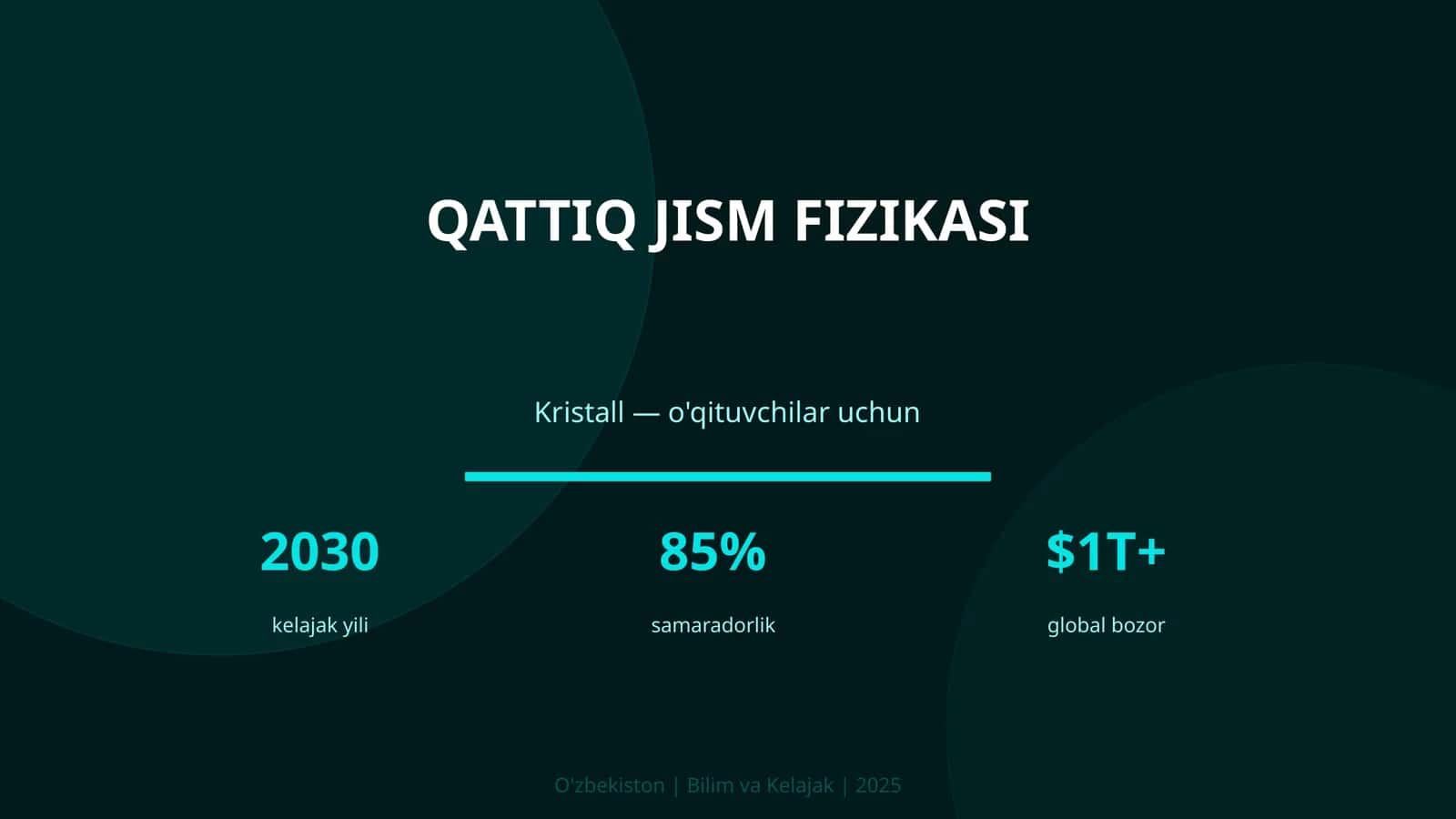QATTIQ JISM FIZIKASI 1