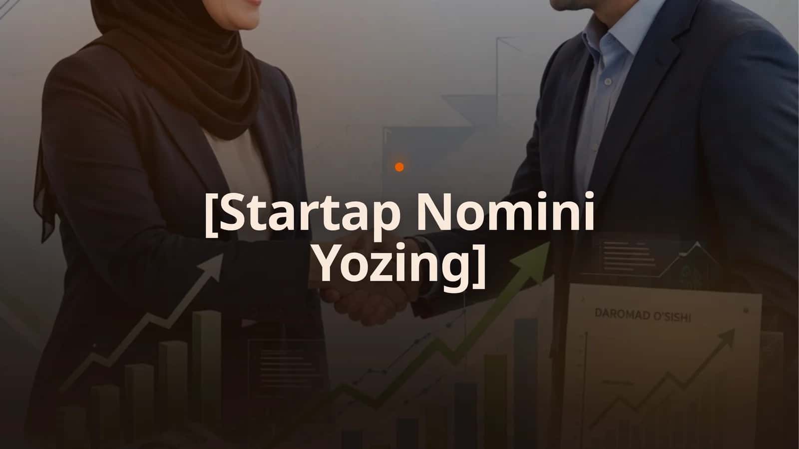 Startup Uchun Tayyor Prezentatsiya 1