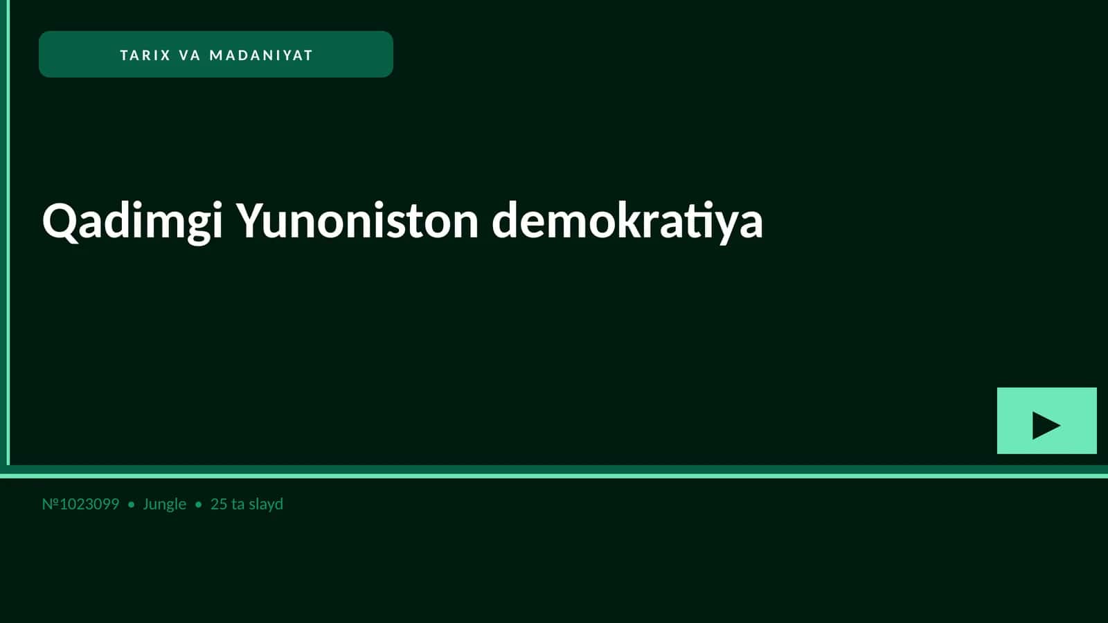 Qadimgi Yunoniston demokratiya 1