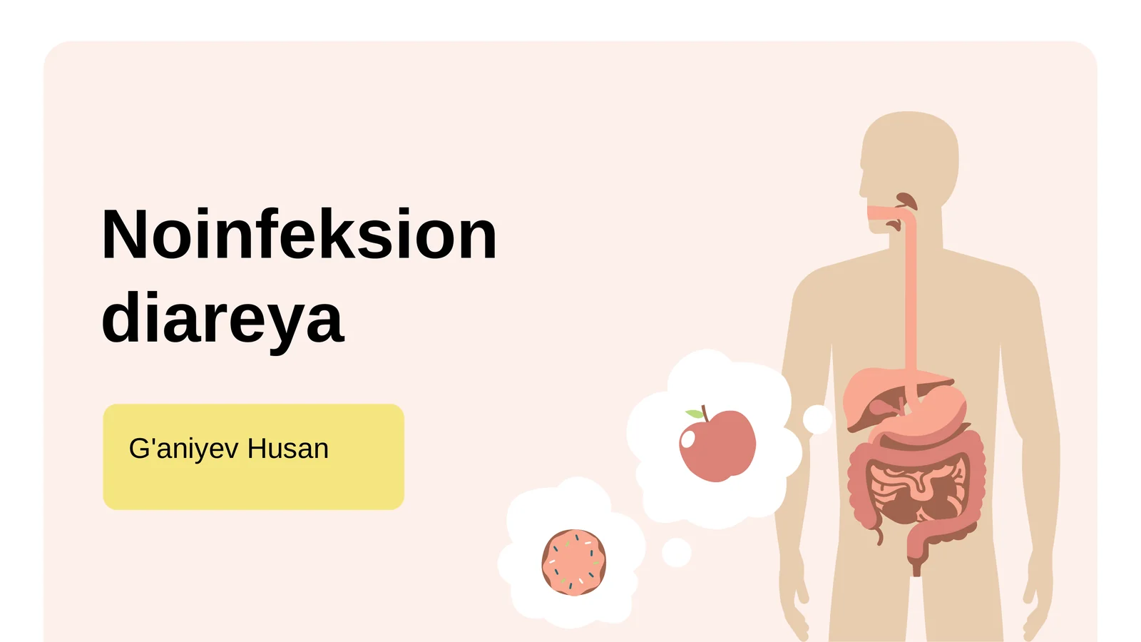 Noinfeksion diareya 1