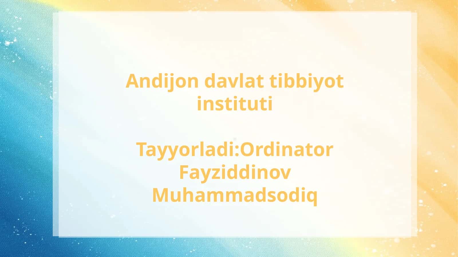 OITS (SPID), brutsellyoz va tuberkulozning asab tizimidagi zararlanishlari 1