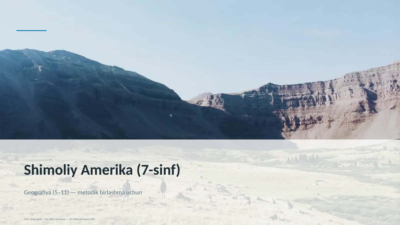 Shimoliy Amerika (7-sinf) 1