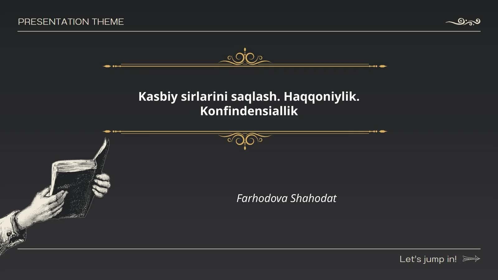 Kasbiy sirlarni himoya qilish 1