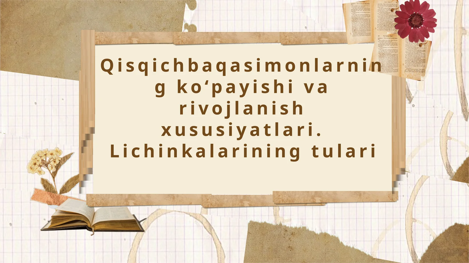 Qisqichbaqasimonlar ko'payishi va rivojlanishi 1