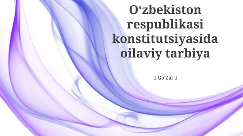 Nikoh va Talak Qonunlari 1