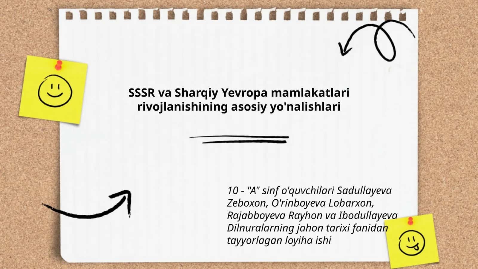Jahon tarixi fanidan tayyorlagan loyiha ishi 1