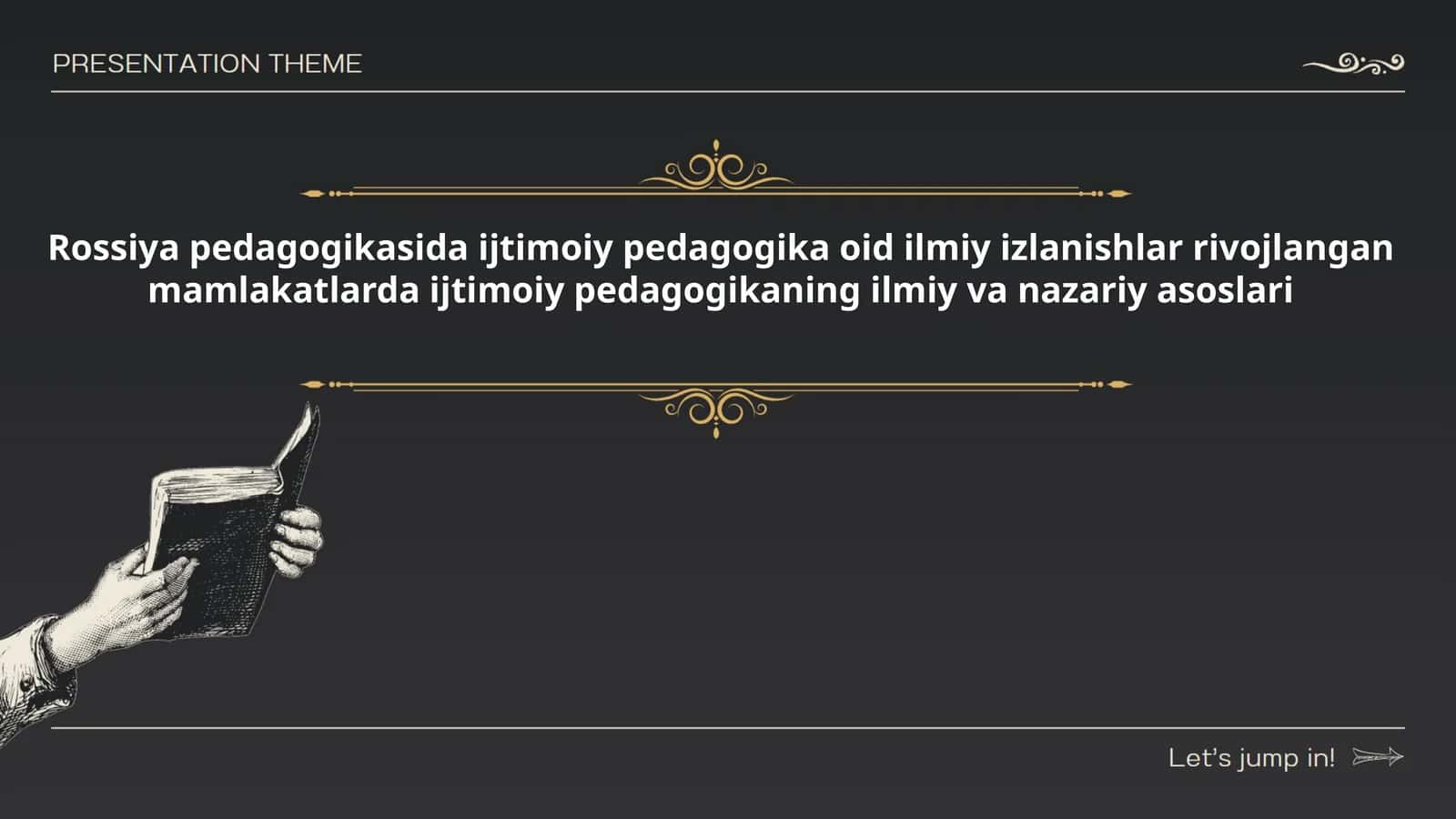 Rossiya pedagogikasida ijtimoiy pedagogika oid ilmiy izlanishlar 1