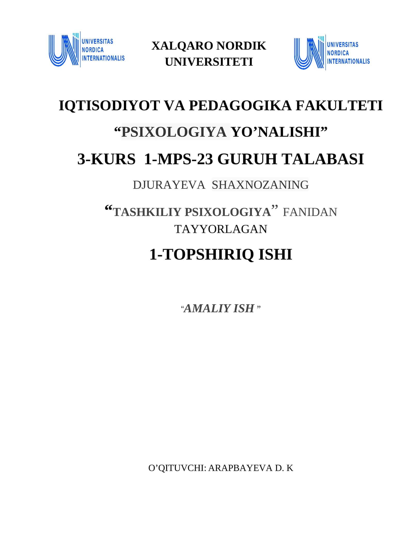 Ta'lim muassasasi rahbar xodimlarining shaxsiy sifatlarini baholash metodikasi 1